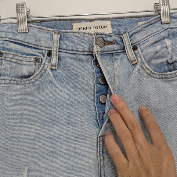 Aritzia Denim Forum The Yoko High Rise Slim Jeans - Picture 14 of 14